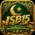 ISB15 Game app logo on dark background