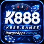 K888 Game logo, K888.GAMES Pakistan gaming app
