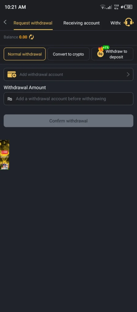 M999 Game Withdrawal Process