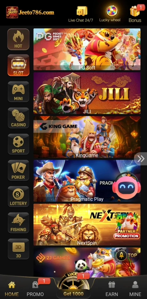 is Jeeto786 Game safe Pakistan – Slot and Casino categories