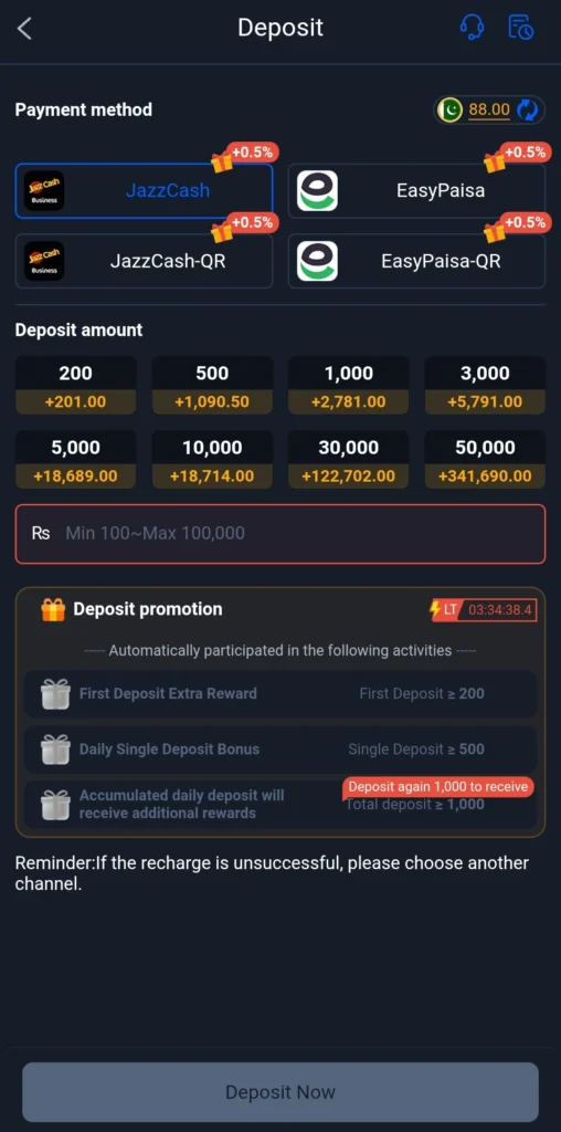 388Win Game first deposit bonus – deposit amounts and bonus figures