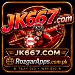 JK667.com logo for the JK667 online game platform