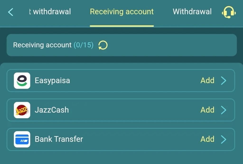 MJ77 withdrawal screen showing Withdraw to Deposit bonus option