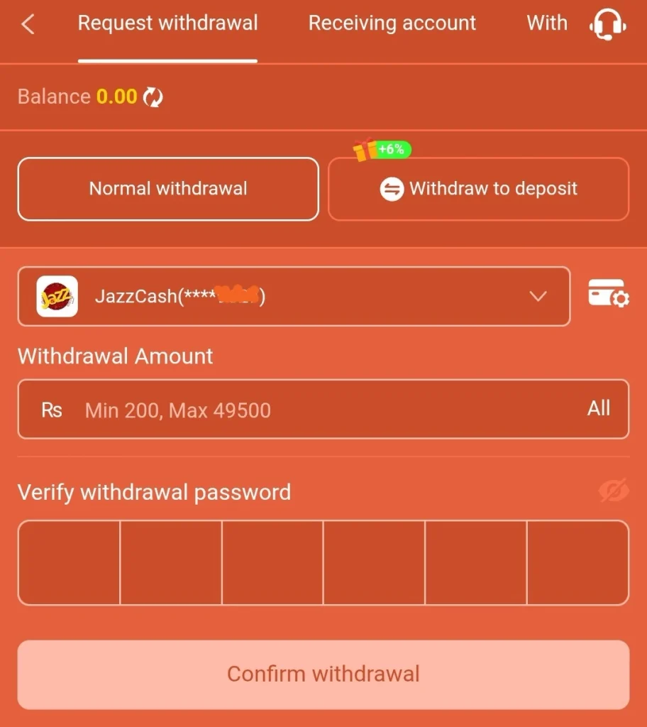 FE 786WIN Game Withdrawal