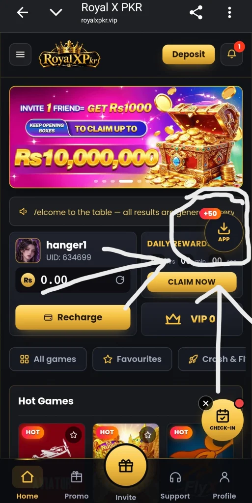 Royal X PKR Download
