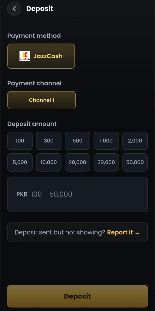 Royal X PKR APK Deposit