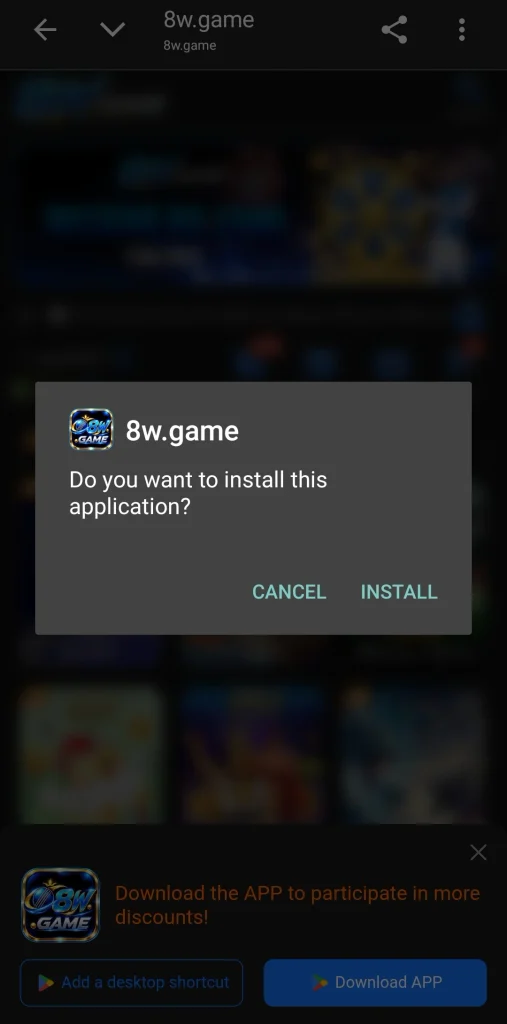 8w .com installation page